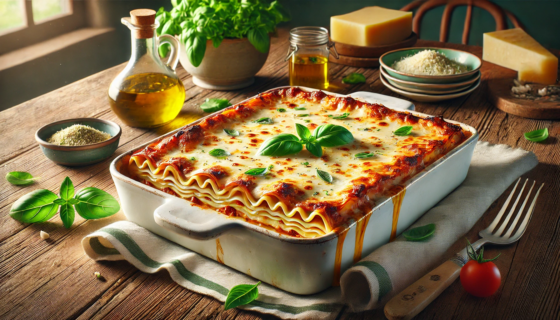 Lasagne med ventrichina salami